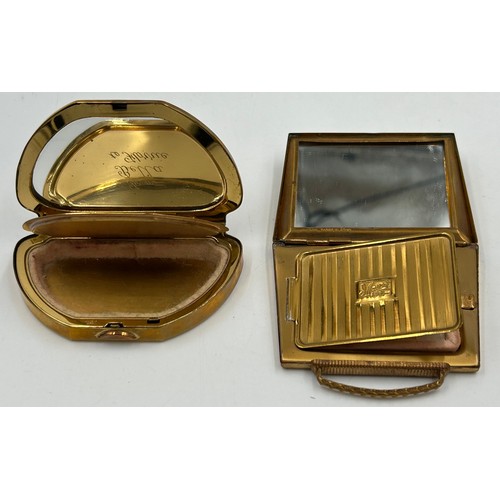 Five novelty compacts in the form of handbags/ clutch bags to include ...