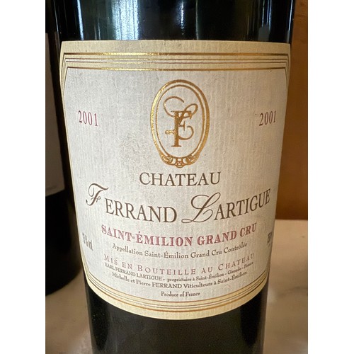 11 - Chateau Tertre Roteboeuf Saint - Emilion Grand Cru. 1999. 3 x 75cl together with Chateau Ferrand Gra... 