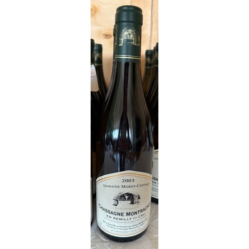 19 - Domaine Morey - Coffinet, Chassagne Montrachet en Remilly 1ER CRU. 2003. 23 x 750ml.