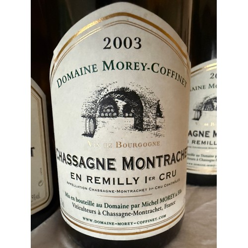 19 - Domaine Morey - Coffinet, Chassagne Montrachet en Remilly 1ER CRU. 2003. 23 x 750ml.