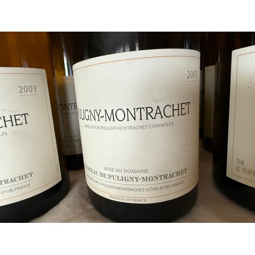 20 - Chateau de Puligny-Montrachet, Puligny Montrachet. 2003. 11 x 750ml.