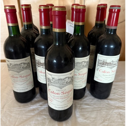 25 - Calon Segur, Saint-Estephe Grand Cru Classe Medoc. 2004. 10 x 750ml plus 3 x 1995. (13)