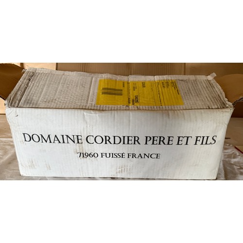 37 - Domaine Cordier Pere Et Fils Vin de Bourgogne Macon, Aux Bois d'Allier. 2004. 12 x 750ml.