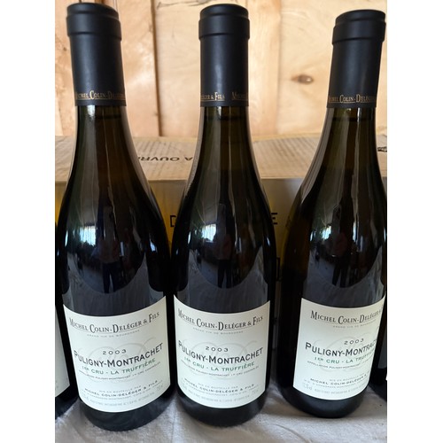 35 - Grands Vin de Bourgogne Michel Colin - Deleger & Fils Chassagne - Montracet. 2003. 12 x 750ml. Plus ... 