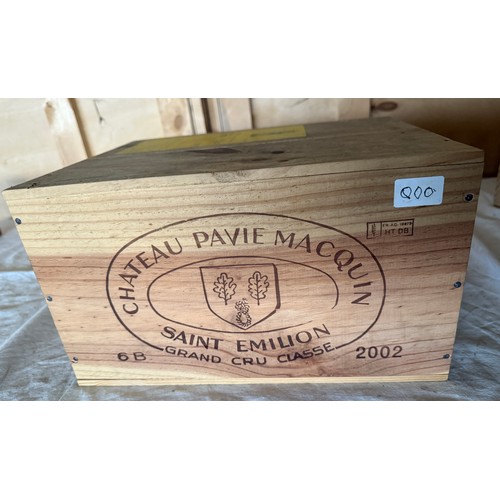 43 - Chateau Pavie Macquin Saint Emilion Grand Cru Classe. 2002. 6 x 75cl. OWC.