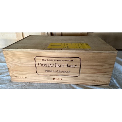 45 - Chateau Haut-Bailley Pessac-Leognan. Grand Cru Classe de Graves. 1995. 12 x 75cl. OWC.