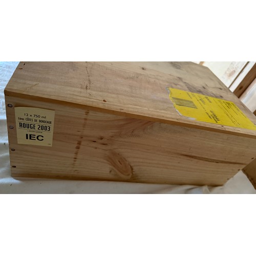 50 - Chateau Mont Perat Grand Vin 2003, Grand Vin de Bordeaux, 12 x 750ml. OWC.