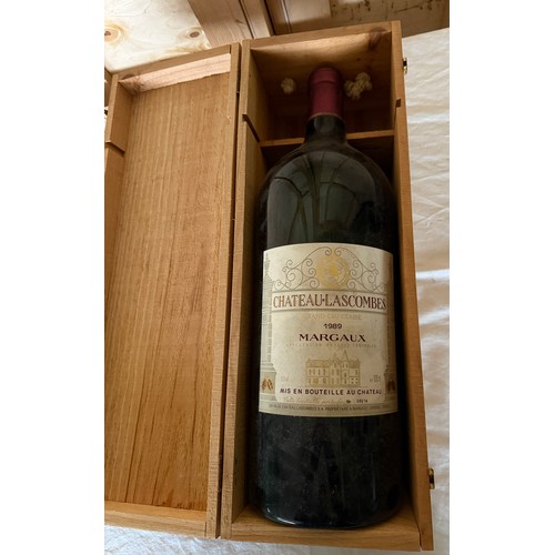 58 - Chateau Lascombes 1989 Margaux Grand Cru Classe. No. 00014. OWC. 6000ml.