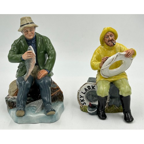 23 - A collection of Royal Doulton figures to include The Silversmith of Williamsburg HN2208, A Gentleman... 
