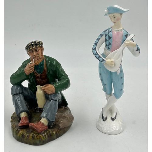 23 - A collection of Royal Doulton figures to include The Silversmith of Williamsburg HN2208, A Gentleman... 