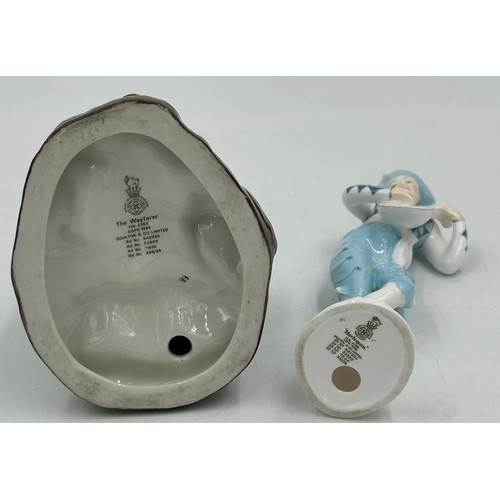 23 - A collection of Royal Doulton figures to include The Silversmith of Williamsburg HN2208, A Gentleman... 