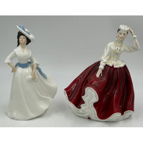 25 - A collection of Royal Doulton figures to include Sweet Dreams HN2380, Schoolmarm HN2223, Gail HN2937... 