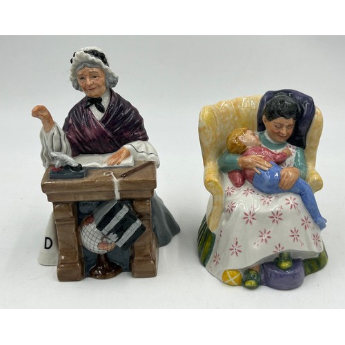 25 - A collection of Royal Doulton figures to include Sweet Dreams HN2380, Schoolmarm HN2223, Gail HN2937... 