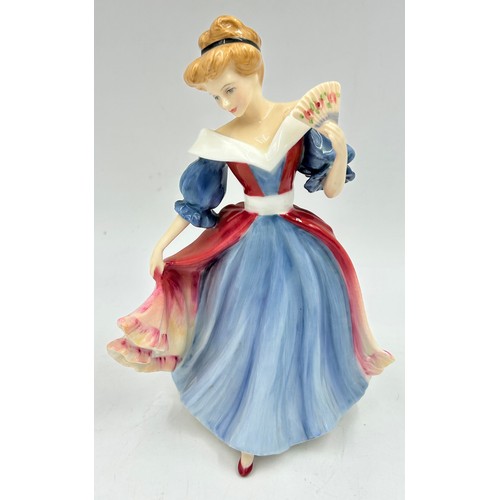 28 - A collection of Royal Doulton figures to include Red Red Rose Language of Love limited edition 3888/... 