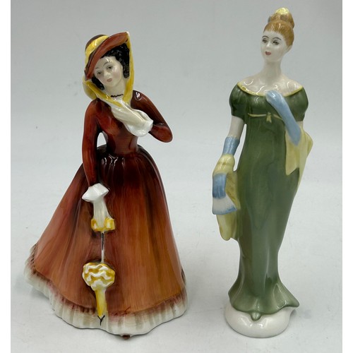 29 - A collection of Royal Doulton figurines to include Clare HN2793, Buttercup HN2309, Fair Lady HN2193,... 