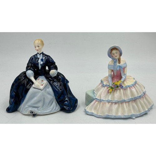29 - A collection of Royal Doulton figurines to include Clare HN2793, Buttercup HN2309, Fair Lady HN2193,... 