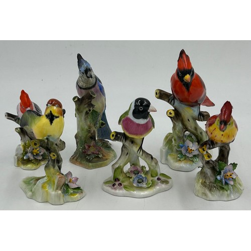 32 - A large collection of birds to include 20 x Goebel, 13 x Royal Worcester, 6 x Royal Adderley togethe... 