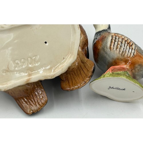 34 - A collection of Beswick birds to include Pheasant 849, Pigeon 1383, Cuckoo 2315, Jay 2417, Pair of G... 