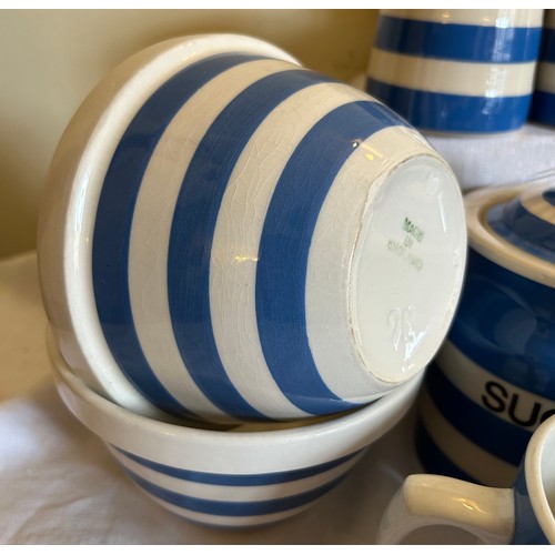 46 - A large quantity of T. G Green /Green Cornish kitchen ware with three different base marks to includ... 