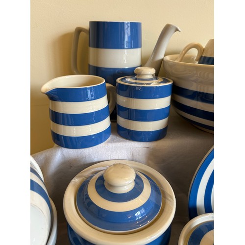 46 - A large quantity of T. G Green /Green Cornish kitchen ware with three different base marks to includ... 