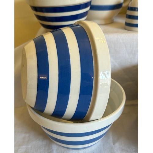 46 - A large quantity of T. G Green /Green Cornish kitchen ware with three different base marks to includ... 