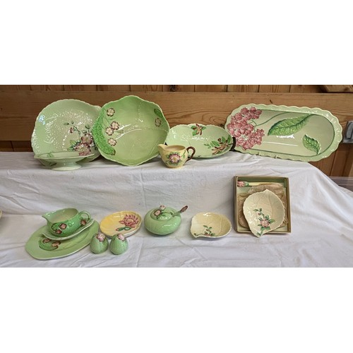 58 - A collection of Buttercup Carlton Ware items to include dishes, sauce boat, bowls, serving dishes to... 