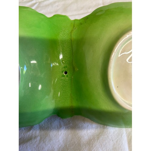 60 - A collection of Carlton Ware, Crown Devon & Beswick all in lettuce leaf/cabbage design to include Ca... 