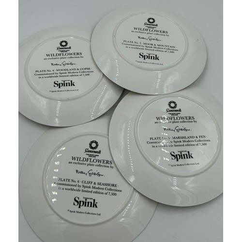 206 - A collection of plates to include Royal Copenhagen Christmas plates 1974, 1975, 1977, 1978, 1979, 19... 