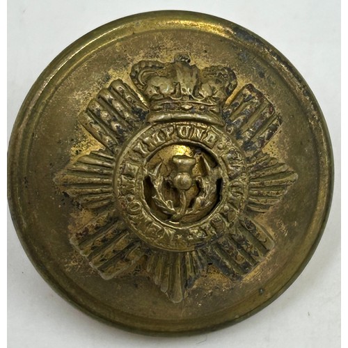 A collection of military brass buttons to include Royal Navy, East ...