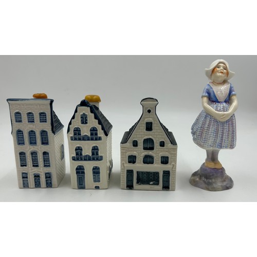 432 - Three Porcelanas Miquel Requena figurines to include Girl with puppy, Girl with hat and Valencia Gen... 