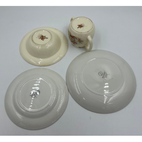 432 - Three Porcelanas Miquel Requena figurines to include Girl with puppy, Girl with hat and Valencia Gen... 