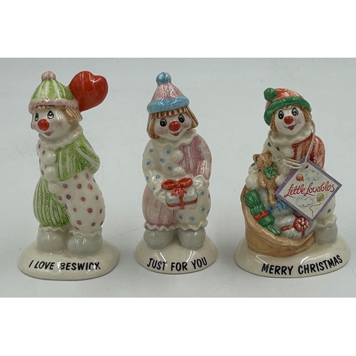 448 - A collection of Beswick Clowns 'Little Lovables' to include LL4, LL8, LL9, LL12, LL14, LL29, LL30, L... 