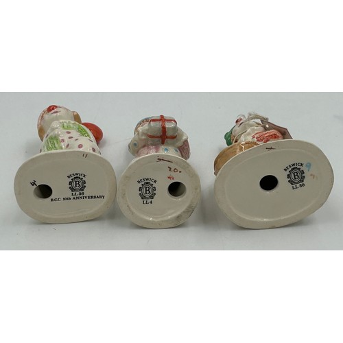448 - A collection of Beswick Clowns 'Little Lovables' to include LL4, LL8, LL9, LL12, LL14, LL29, LL30, L... 
