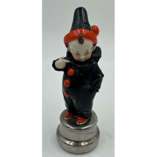 453 - A selection of continental ceramics to include a Royal Bayreuth pig creamer, cranberry opaline glass... 