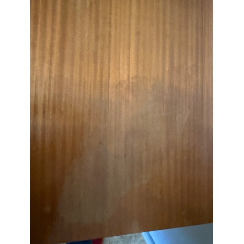 42 - Mid 20thC Vanson sideboard 137cm x 46cm d x 82cm h.