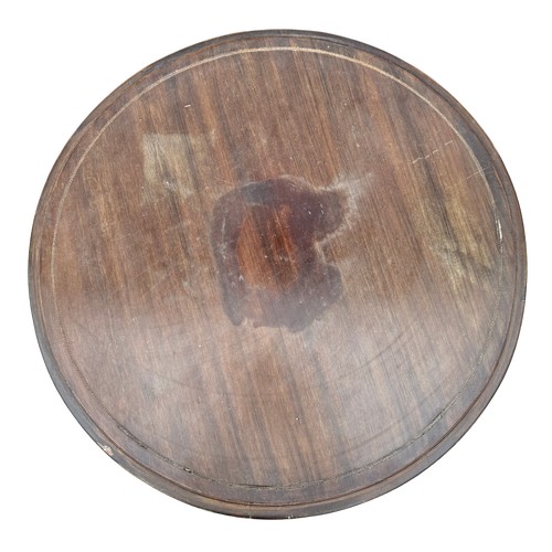 47 - A painted cast iron pub table marked Gaskell & Chambers Ltd, 18 Briggate, Leeds. Decorated with cast... 