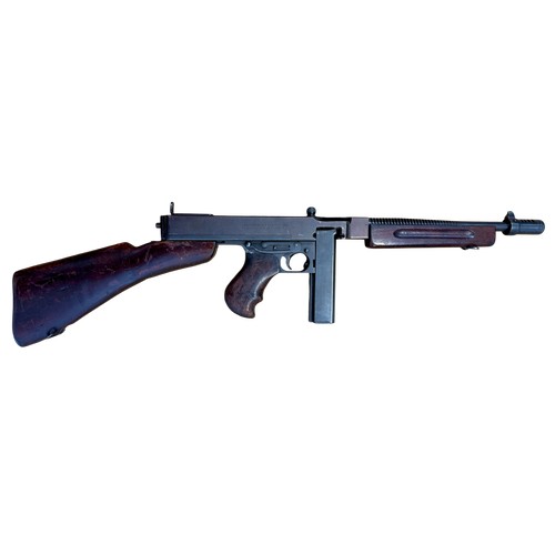 622 - A deactivated American Thompson Sub Machine Gun, calibre .45'', barrel length 32cm, serial number 40... 