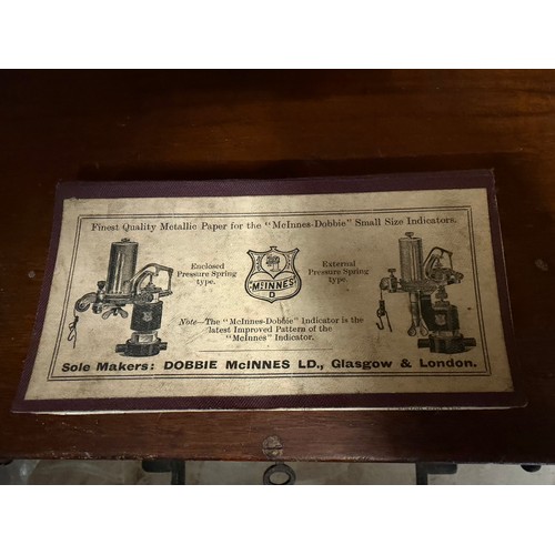 An early 20th Century steam engine indicator No1 by Dobbie McInnes of ...