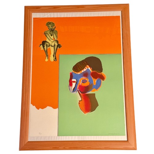 Allen Jones '71, 'Album' lithograph and colour silk screen on
