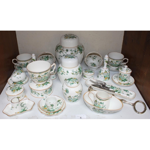 5 - SECTIONS 5, 6, 7 & 8. An extensive collection of Crown Staffordshire 'Kowloon' pattern fine bone chi... 