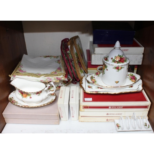 9 - SECTIONS 9, 10, 11 & 12.  An extensive collection of Royal Albert 'Old Country Roses', including din... 