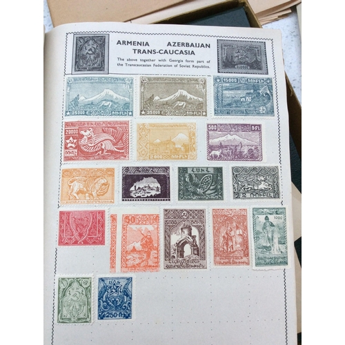 289 - A Movaleaf Illustrated Stamp Album, well-filled with 'GB' and 'World' used and mint, l/m, a small qt... 