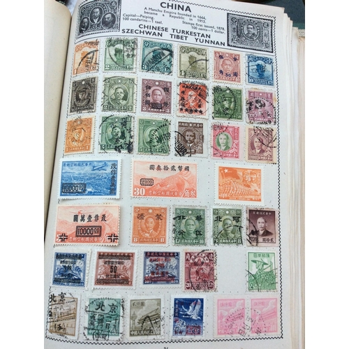 289 - A Movaleaf Illustrated Stamp Album, well-filled with 'GB' and 'World' used and mint, l/m, a small qt... 