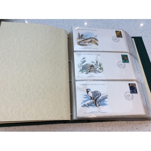 291 - Mixed lot comprising The Official Collection Of World Wildlife First Day Covers (108 covers in offic... 