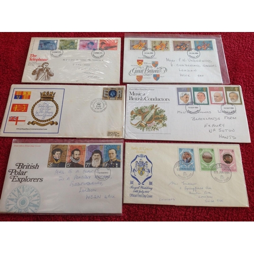 252 - Approximately 518 First Day Covers. Themes include the 50th anniversary of the RAF; the first Schedu... 