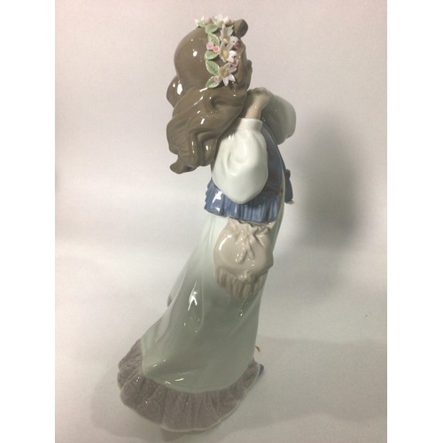 47 - Four Lladro porcelain figures including ‘Pocket Full of Wishes No. 7650, ‘A Wish Come True No. 7676’... 