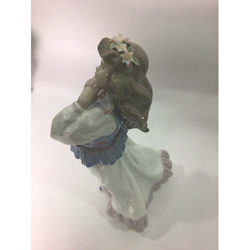 47 - Four Lladro porcelain figures including ‘Pocket Full of Wishes No. 7650, ‘A Wish Come True No. 7676’... 