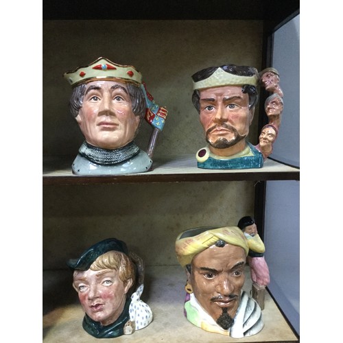 75 - ROYAL DOULTON 'THE SHAKESPEARE COLLECTION' CHARACTER JUGS, including Shakespeare (D7136), Macbeth (D... 