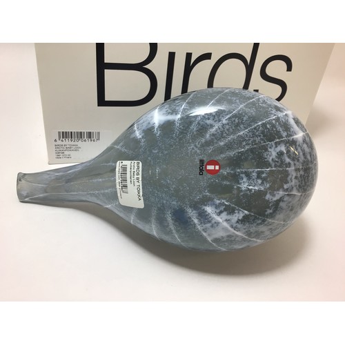 102 - Oiva Toikka for Iittala studio glass bird, ‘Arctic Baby Loon’, etched signature to base, dated 2012,... 