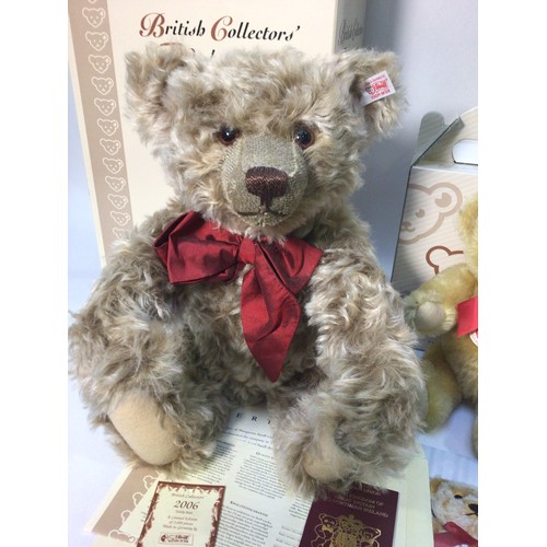 306 - A Steiff collector’s bear no. 662218, ‘Old Brown Bear’, caramel mohair, limited edition no. 1337/300... 